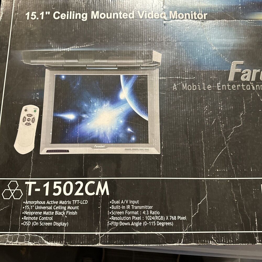 Fahrenheit Ceiling Video Monitor